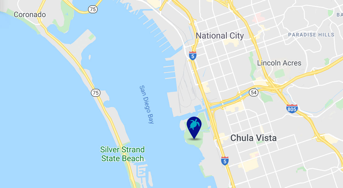 The Living Coast Discovery Center location and map