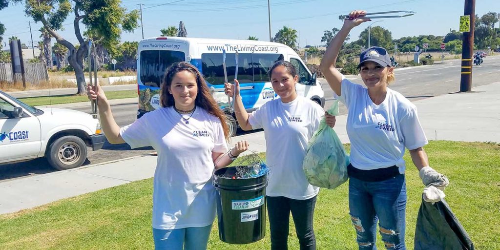 Living Coast - community cleanups and restoration projects