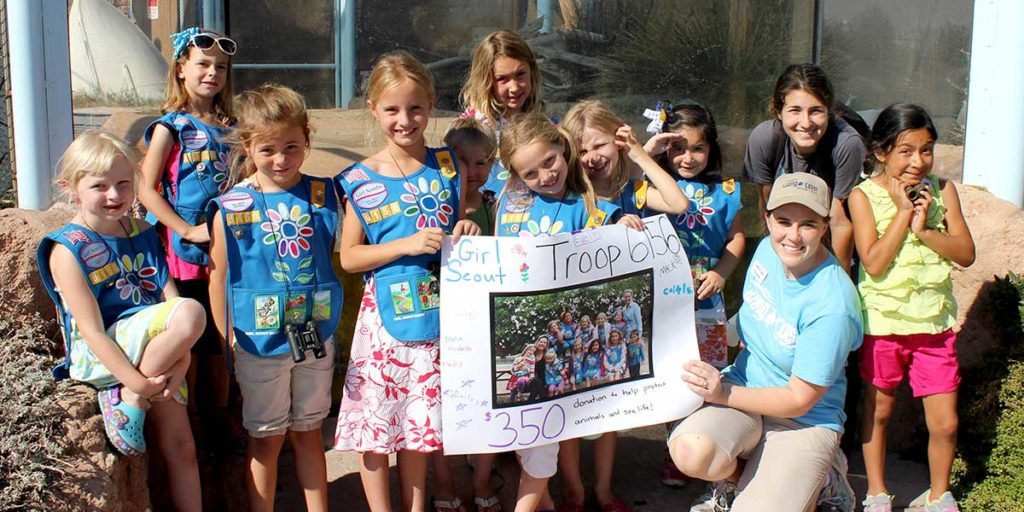 Living Coast - scouts - girlscouts